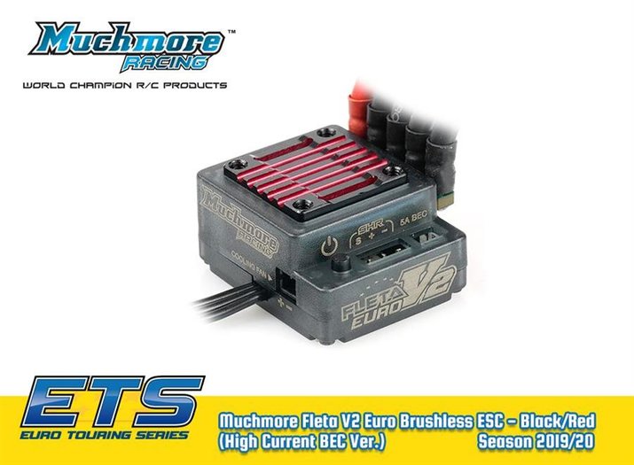 早割クーポン！ Fleta Muchmore V2 (High Black/Red - ESC Brushless Euro ホビーラジコン