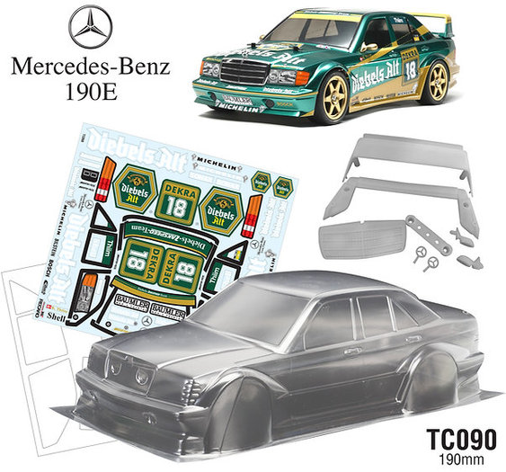 メルセデス・ベンツ Diebels Alt 1/10 tamiya タミヤ RC Tamiya Mercedes 190E 2.5-16 EvoII Diebels-Alt 1/10 4WD