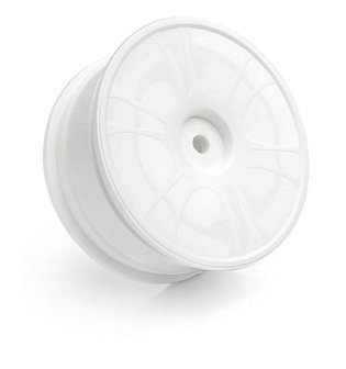 Hudy 24mm Wheels Starburst Aerodisk White Soft (4), H803013