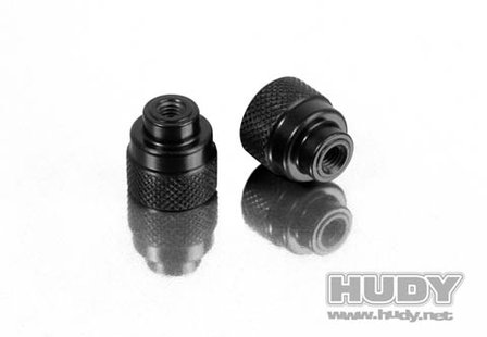 Alu Nut M3 For 1/10 &amp; 1/12 Pan Car Set-Up System (2), H109460