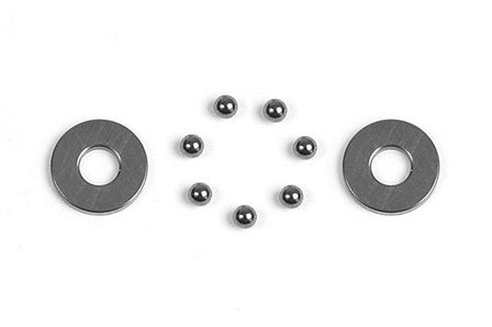 Carbide Ball-Bearing Axial 2.8X6.5X0.8, X930128