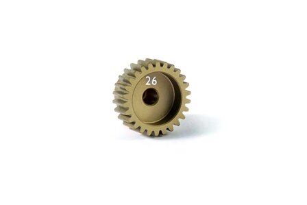 ALU PINION GEAR - HARD COATED 26T / 48, X365726