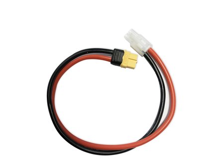 YellowRC Xt60 Female To Tamiya Charge Cable 12awg 300mm - YEL6024