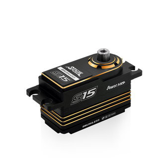 Power HD S15 Gold Low Profile (0.06s/15.0kg/7.4V) Brushless Servo