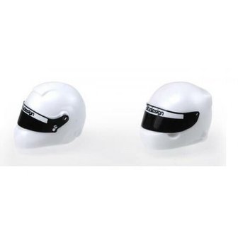 Bittydesign White Plastic Helmet Type-C (universal)