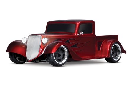 Traxxas Hot Rod Truck 1/10 Scale Awd 4-tec 3.0, Red - 93034-4RED