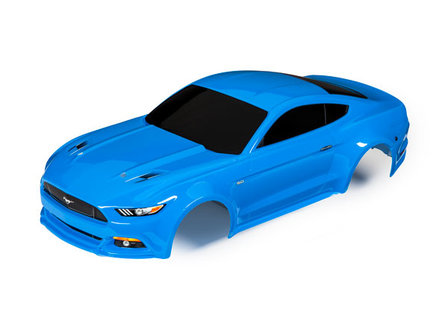 Body, Ford Mustang, Grabber Blue (painted, decals applied)