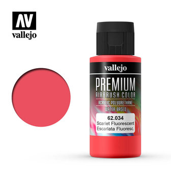 VALLEJO 62.034 Scarlet Fluorescerend