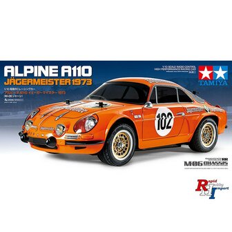 TAMIYA 58708 1/10 R/C Alpine A110 J&auml;germeister