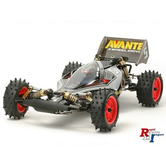 TAMIYA 47390 1/10 R/C Avante (2011) Zwart Special