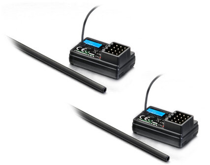 4-Channel Radio &quot;CR4S&quot; 2.4GHz incl. 2 Receiver ABSIMA