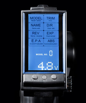  3-Channel Radio &quot;CR3P&quot; 2.4GHz incl. 2 Receive ABSIMA