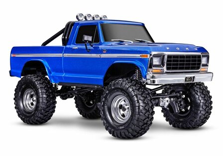 Traxxas Trx-4 Ford F-150 Truck 1979 High Trail Edition - Blue - 92046-4BLUE