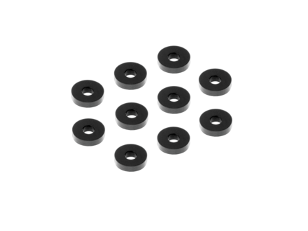 Xray Alu Shim 3x9x2.0mm - Black (10) - 303119-K