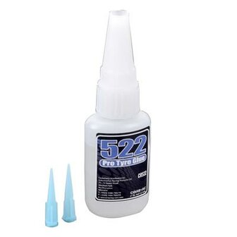 CORE RC - 522 PRO TYRE GLUE + 2 NOZZLES