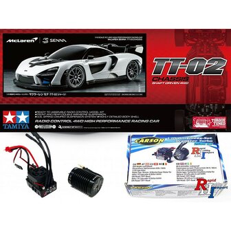 58711 709030 1:10 RC McLaren Senna TT-02 incl. Brushless Set