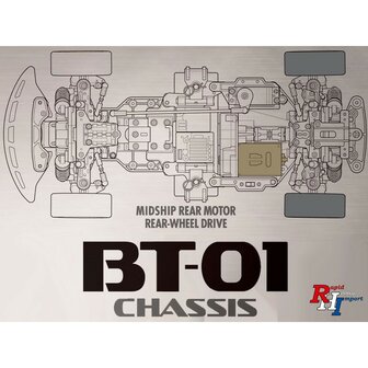 Toyota Supra (JZA80) BT-01 Chassis met certificaat