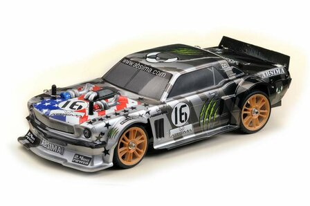  1:16 EP BL Touring Car &quot;FUN MAKER&quot; stars&#039;n grey RTR absima