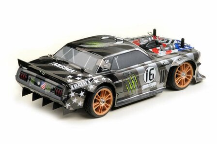  1:16 EP BL Touring Car &quot;FUN MAKER&quot; stars&#039;n grey RTR absima