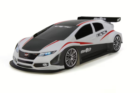 Mon-Tech CIVIC La Leggera FWD Body Shell 1:10 (clear) Lightweight 0,5mm