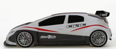 Mon-Tech CIVIC La Leggera FWD Body Shell 1:10 (clear) Lightweight 0,5mm