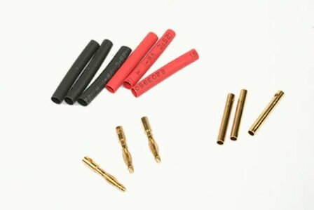 Goldkontakt Stecker 2mm