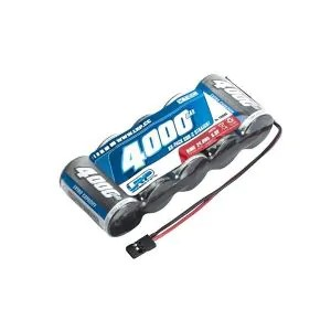 LRP Xtec 1/5 Rx-pack Straight Subc Nimh - Jr - 6.0v - 4000ma, 430609 - 430609