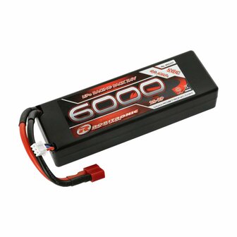 Robitronic LiPo Battery 6000mAh 2S 50C Racing Pack T-Plug