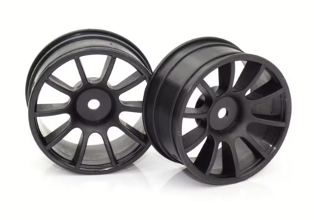 Ride 1:10 M-Chassis 60 Size 10-Spoke Wheel - Black (2)