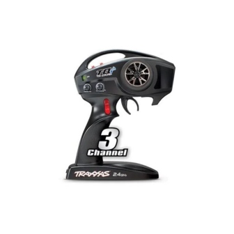 Traxxas Transmitter, Tqi  Link Enabled, 2.4ghz High Output, 3-channel (transmitter Only) - 6529X