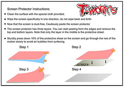 T-Work's Sanwa M17 Screen Protector