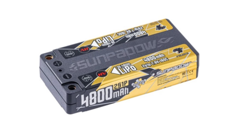 Sunpadow High end LCG shorty Lipo 4800mAh-7.6V- 160C Graphene
