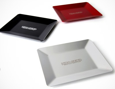 Hiro Seiko Aluminium Tray RED