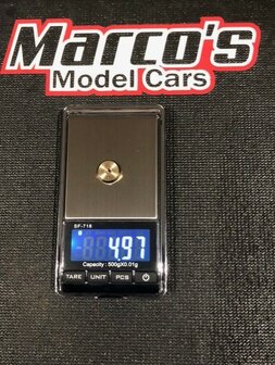 CHASSIS GEWICHTEN MESSING 2X5G 2X10G