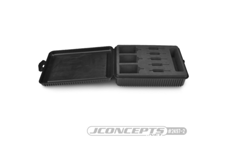 Jconcepts motor / rotor box w/ foam liner - black