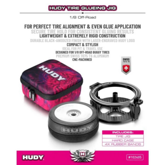 Hudy Tire Glueing Jig 1/8 Off-road - 102405