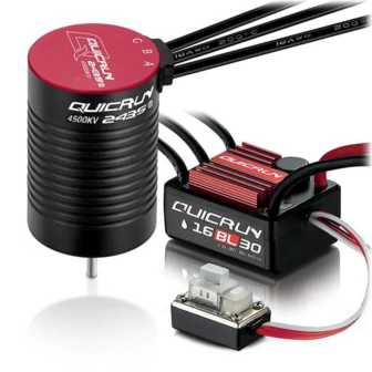 Hobbywing Combo Wp16bl30 2435sl-4500kv-g3 - 38030000