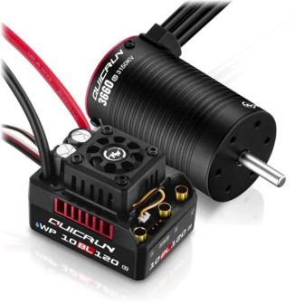 Hobbywing Combo Wp10bl120g2 3660sl-3700kv-g2 - 38030211