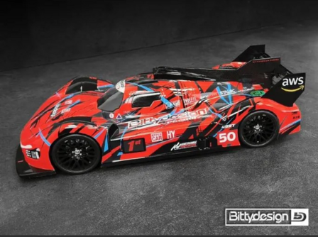 Bittydesign 499T 1/10 LMH Karosserie 1:10 (unlackiert) 190mm (Tamiya TT-02)