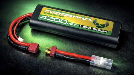 Greenhorn LiPo 2S/7.4V 25C 4200 Roundcase (T-Plug + Tamiya)