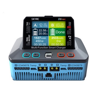 SkyRC D8neo Multi Function Smart Charger
