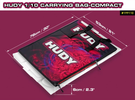 Hudy 1/10 Carrying Bag - Compact - 199110