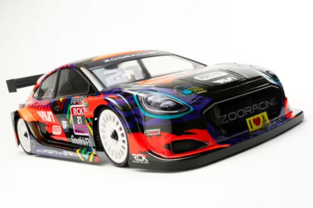 ZooRacing APEX 1:10 FWD Car 190mm Body (clear) 0,7mm - REGULAR