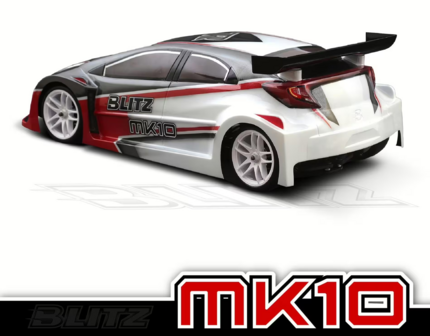 Team Titan BLITZ MK10 FWD 190mm (0.7 mm) Hatchback Clear Body