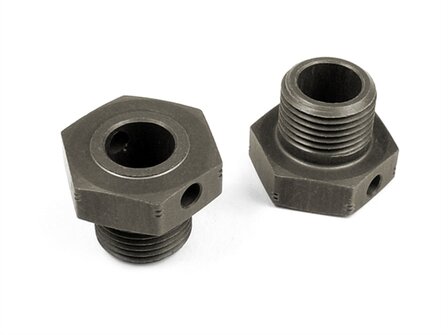 Alu Wheel Axle Offset +2mm Hard Coated (2), X355252