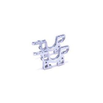 Rear Alloy Trans Housing Low (-2mm) - Mi10 (pr)