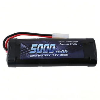 Gens Ace 5000mah 7.2v Nimh Battery With Tamiya Plug - 5000-7.2V-NiMH-Tamiya