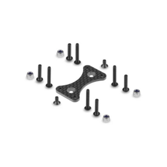 Hudy Carbon Dual Side Fan Extension For Alu Dual Motor Fan Mount - 293191