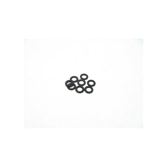Hiro Seiko 3mm Alloy Spacer Set (1.0mm) [Black]