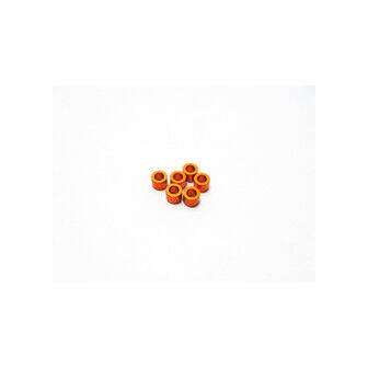 Hiro Seiko 3mm Alloy Spacer Set (2.5mm) [Orange]
